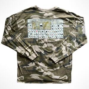 Men’s Columbia Camo Hunting Nature Long Sleeve Shirt Size XL